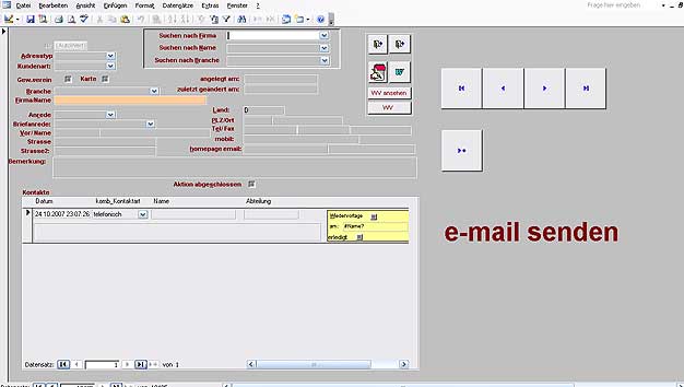 Adressdatenbank - INTERNET + EDV Lux